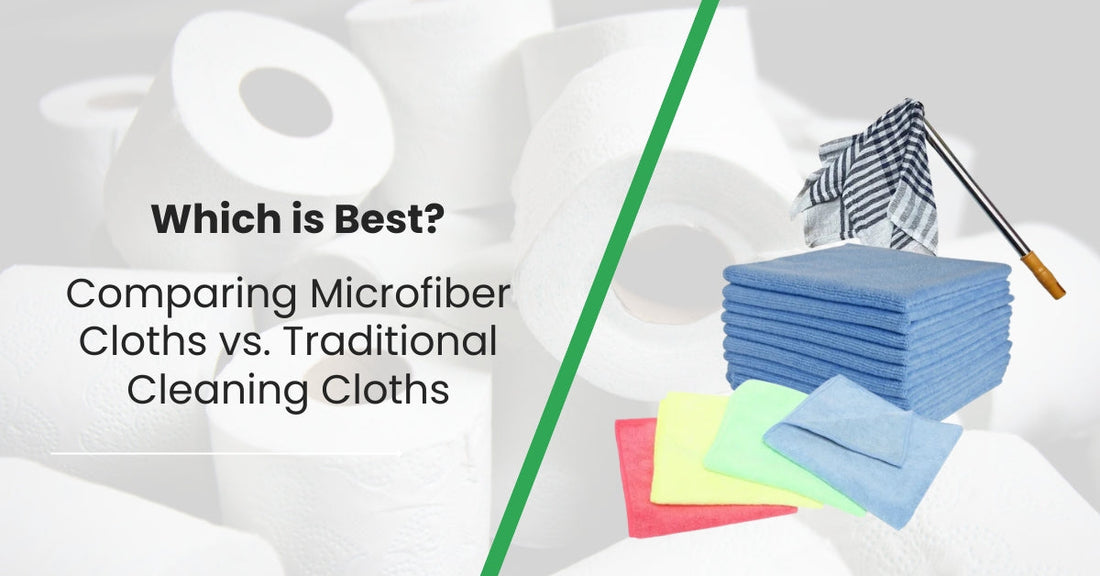 Comparing Microfiber Cloths vs Traditional Cleaning Cloths