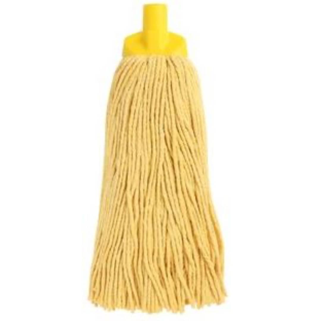 Cut Cotton Mop Head - Yellow 25mm x 400g 300mm
