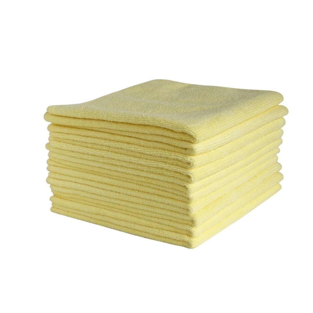 Filta Microfibre Cloth Yellow Pack of 10