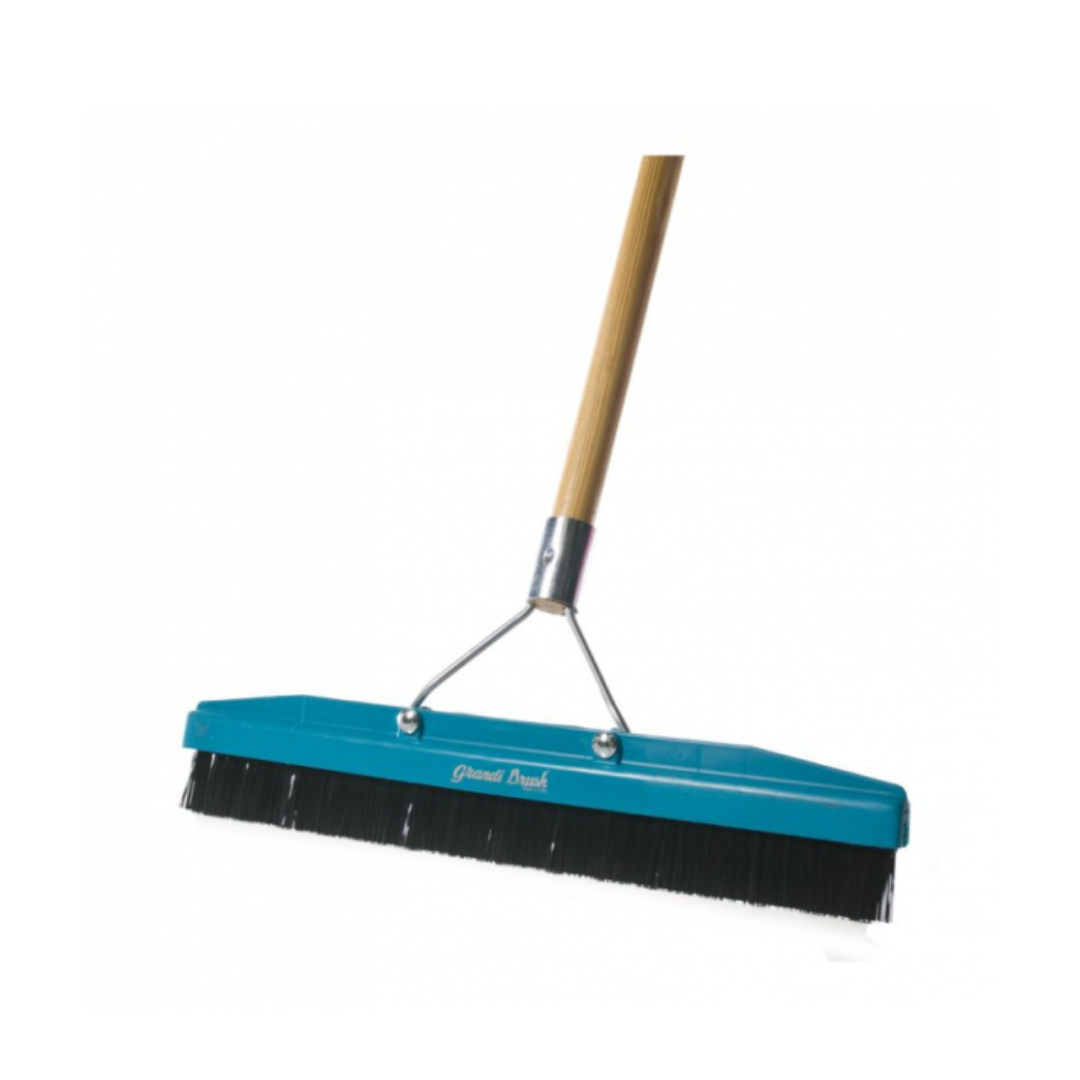 Grandi Groomer Carpet Brush AB28 Black Fine Bistles w/ Handle