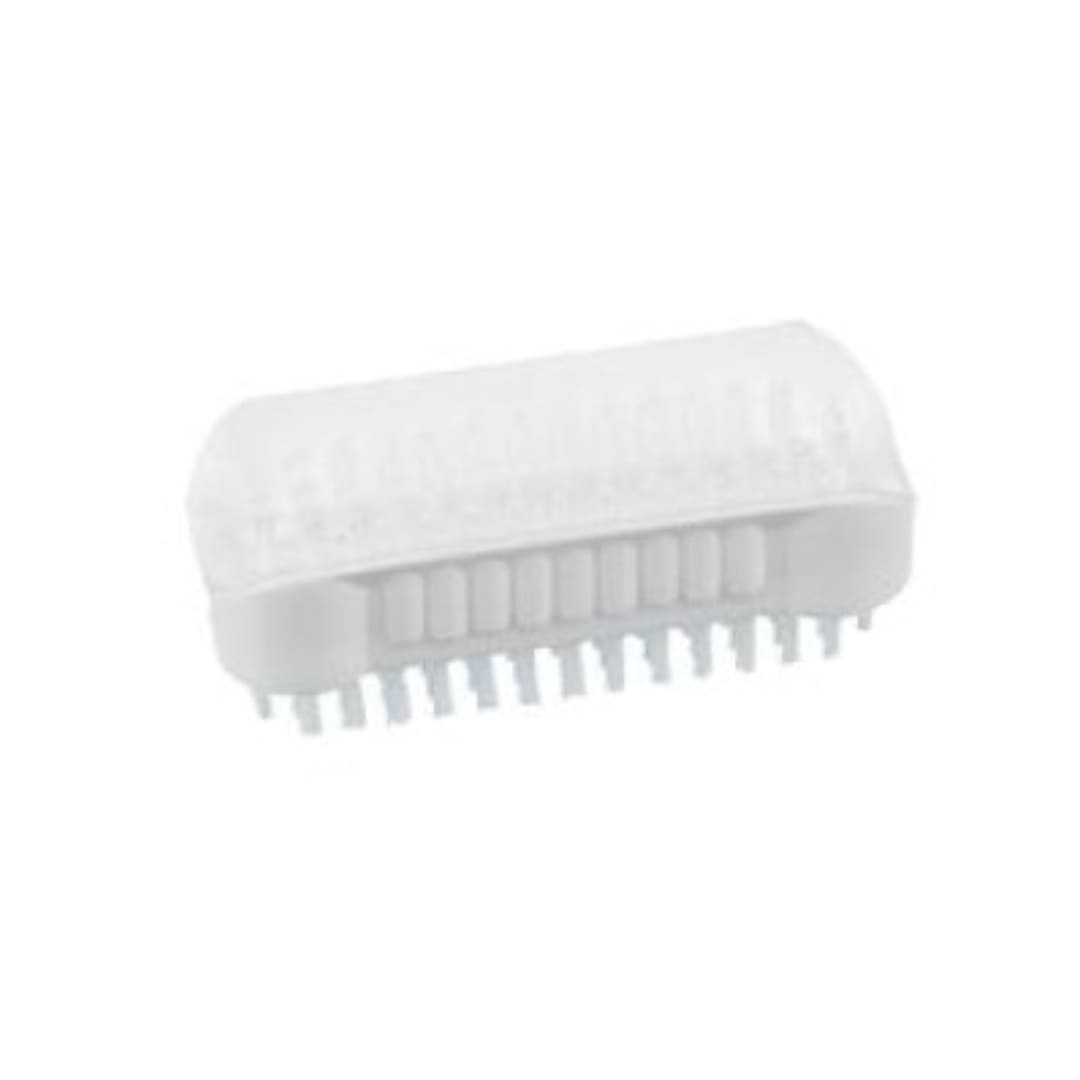 Oates Double-Sided Nail Brush - White
