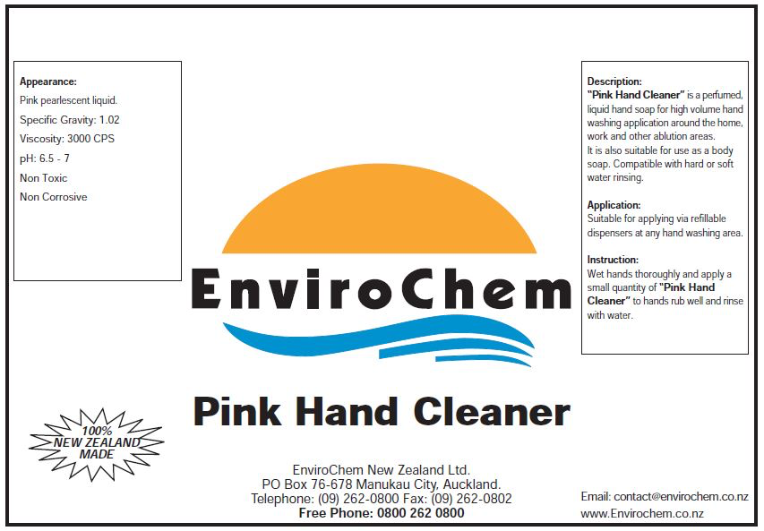 EnviroChem HAND CLEANER/LIQUID HAND SOAP