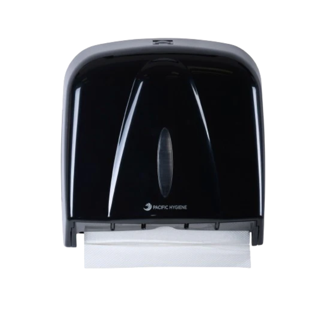 Pacific Hygiene D55B Ultra-30 Hand Towel Dispenser - Black