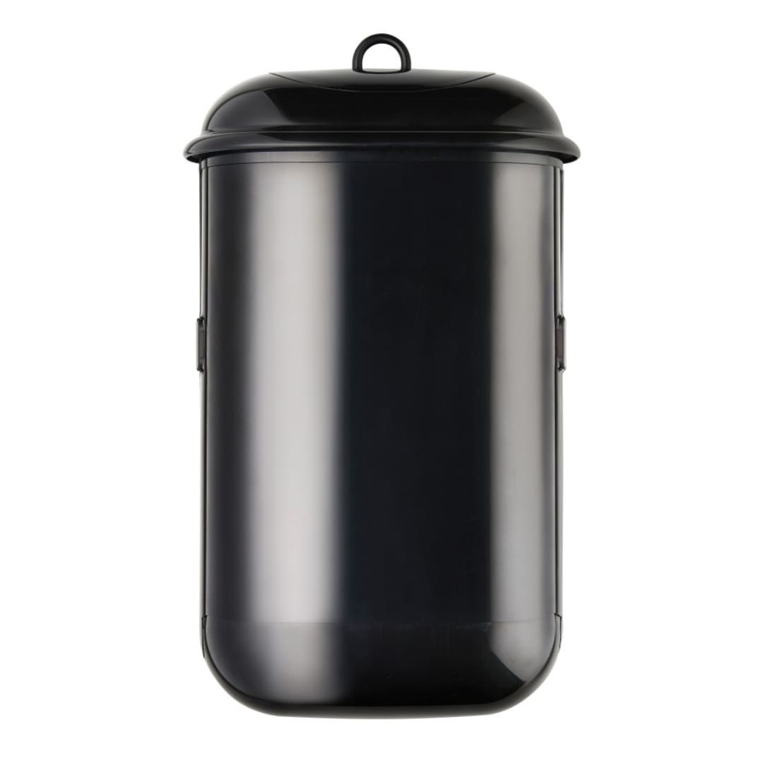 Pod Petite Manual Sanitary Bin 7L 25.3cm(w) x 15cm(d) x 42cm(h) Black