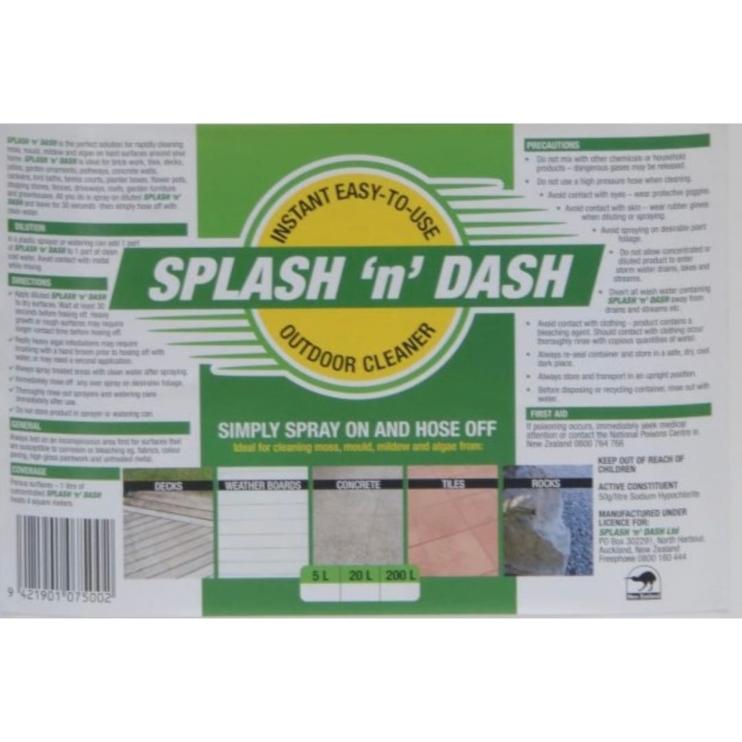 SPLASH N DASH Instant moss mould killer NZ 9d29a7fb 8ddb 4a39 8a2a 6047f26d9eee