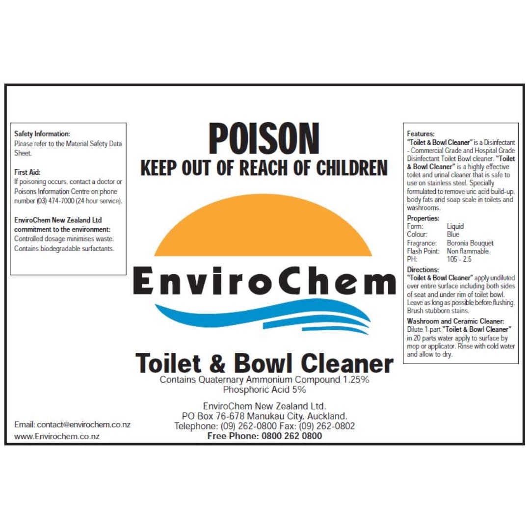 TOILET BOWL CLEANER NZ