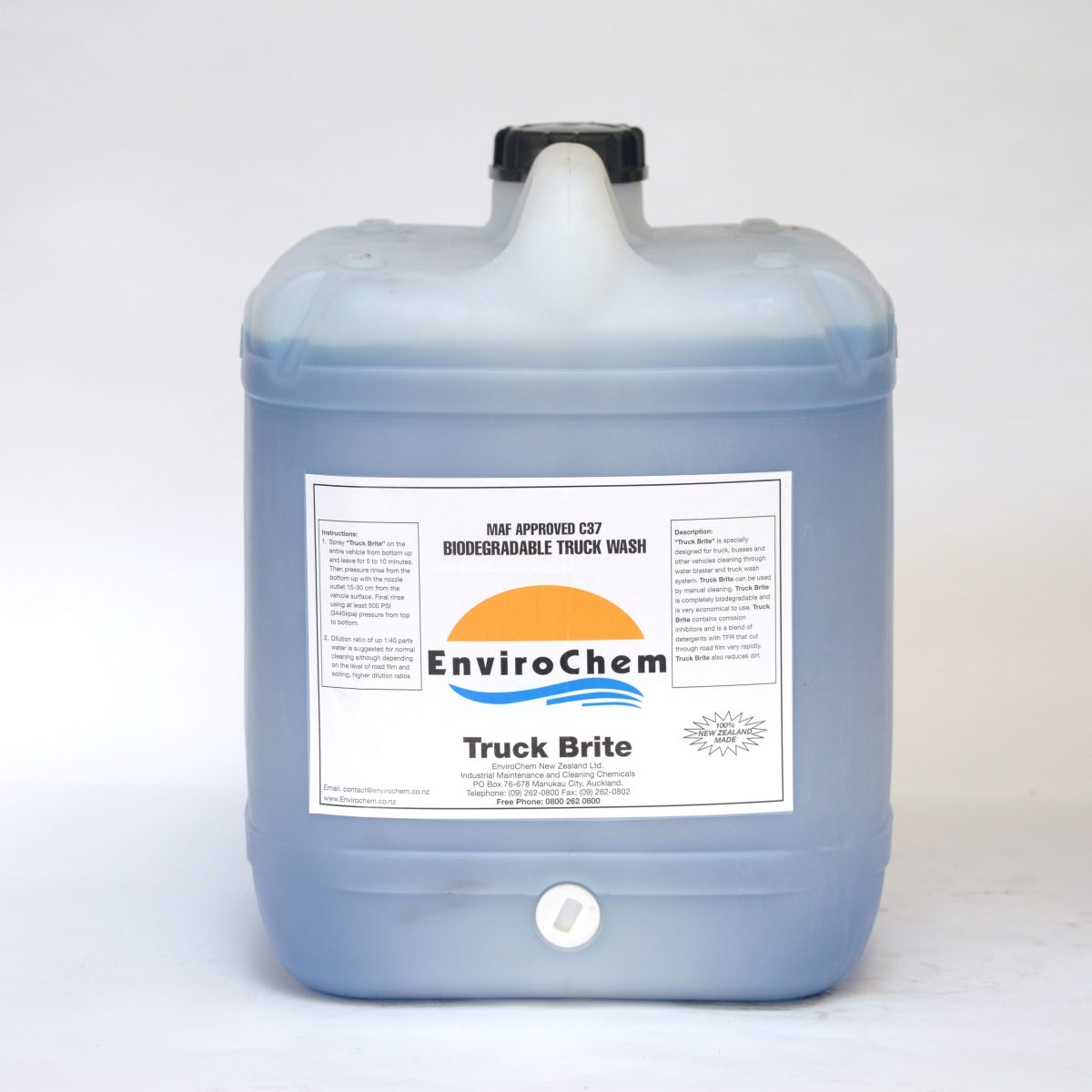 EnviroChem Truck Brite – Biodegradable Fleet Wash Detergent