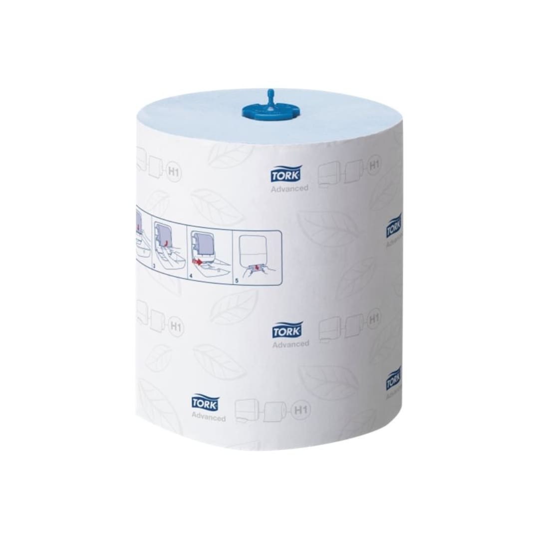 Tork Hand Towel Matic Advanced Roll 2 Ply 290068 H1 612 Sheets Blue - Carton of 6 Rolls