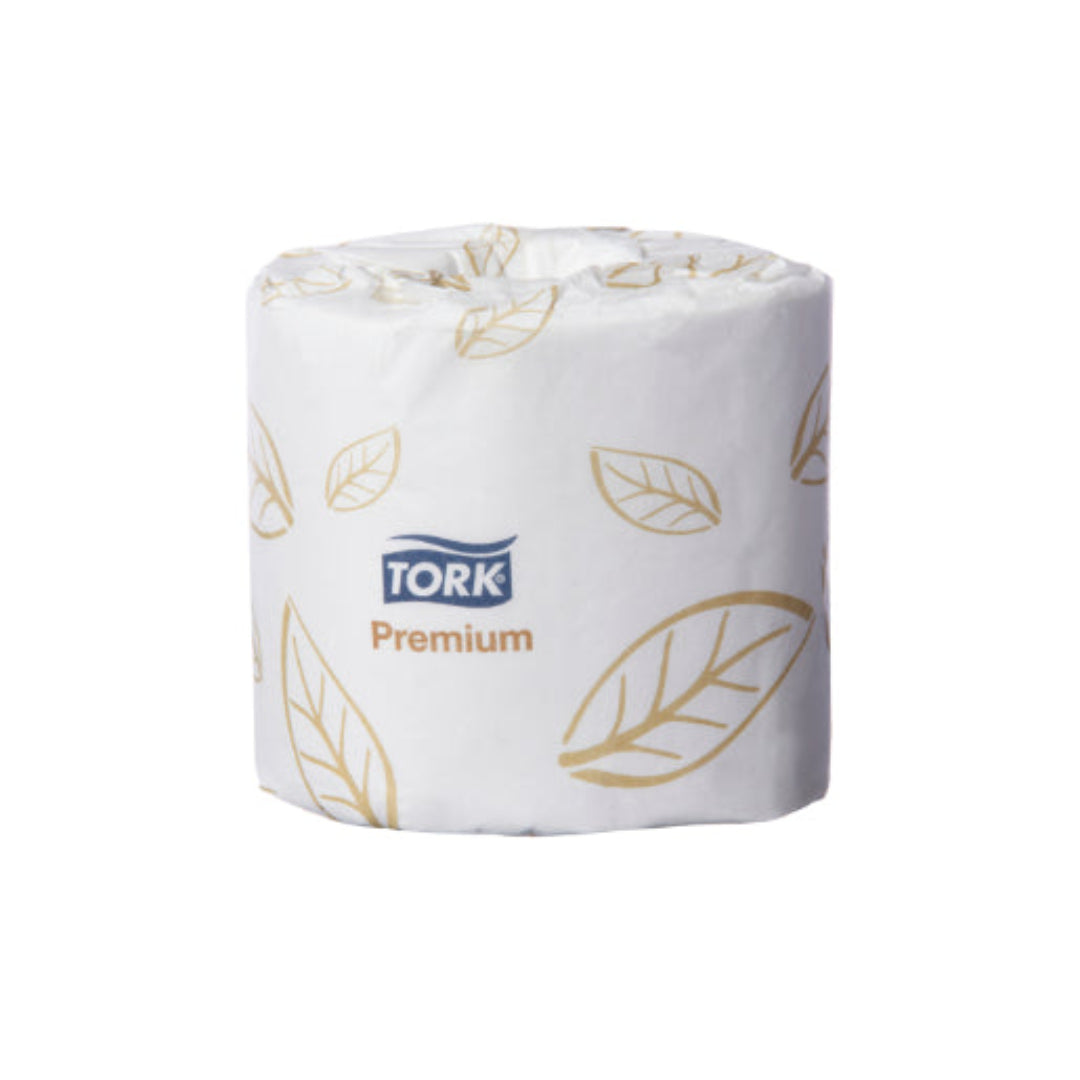 Tork T4 Premium Extra Soft Conventional Toilet Roll 2Ply White 280 Sheets per Roll 2170336 - Carton of 48 Rolls