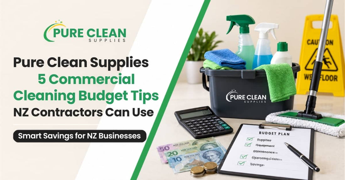 5 Commercial Cleaning Budget Tips NZ Contractors Can Use