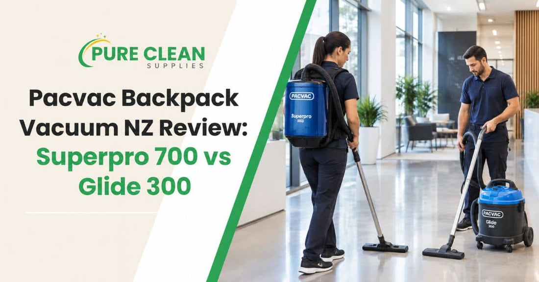 Pacvac Backpack Vacuum NZ Review: Superpro 700 vs Glide 300