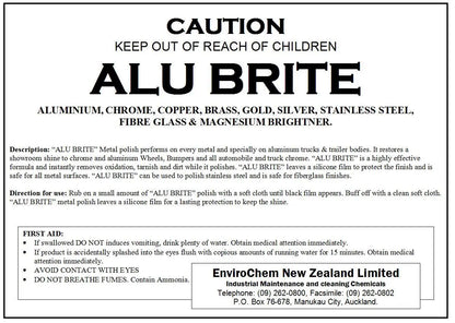 ALU BRITE-ALUMINIUM & METAL POLISH