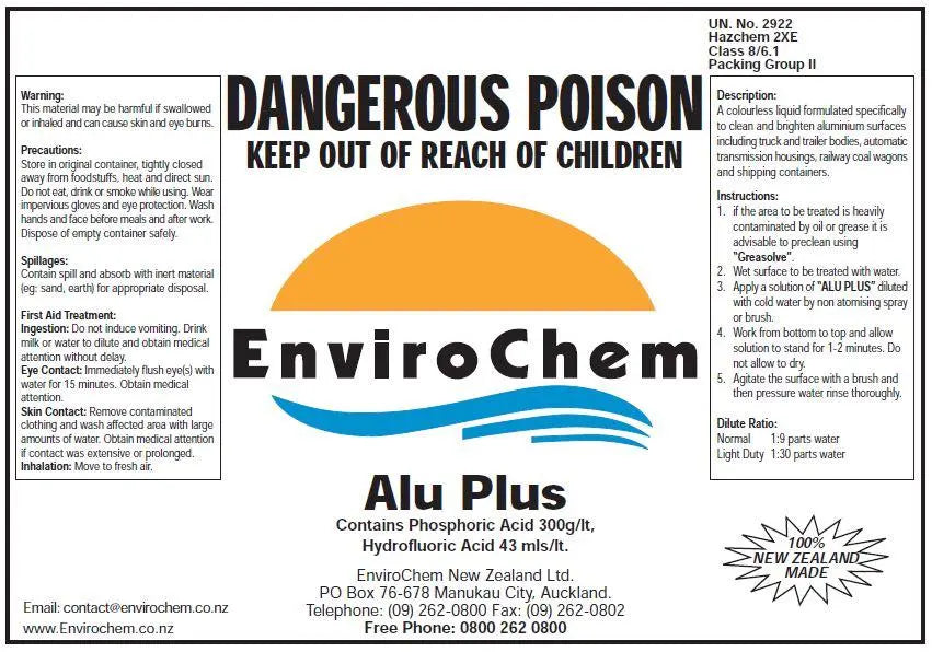 EnviroChem ALU PLUS-ALUMINIUM & METAL CLEANER