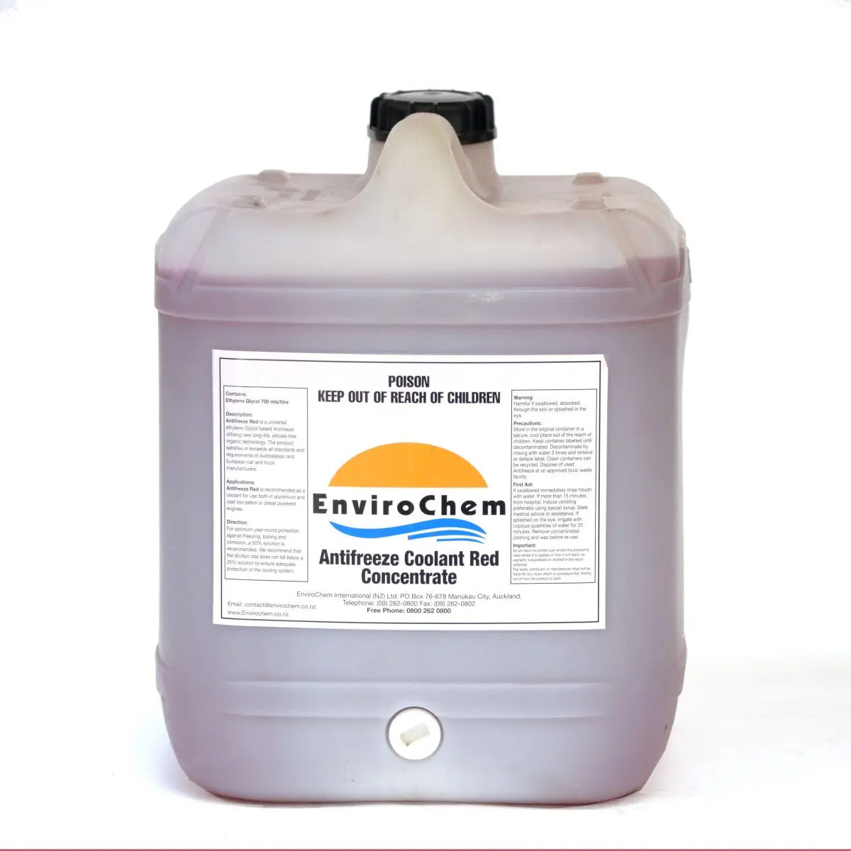 EnviroChem ANTIFREEZE COOLANT RED CONCENTRATE