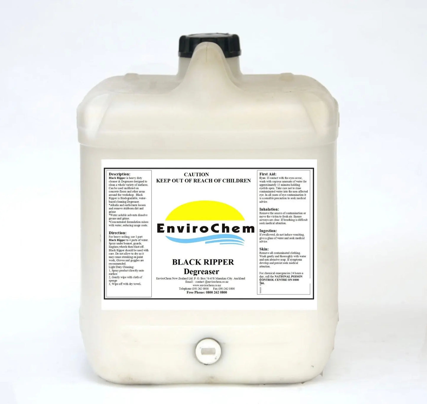 EnviroChem BLACK RIPPER DEGREASER – BIODEGRADABLE