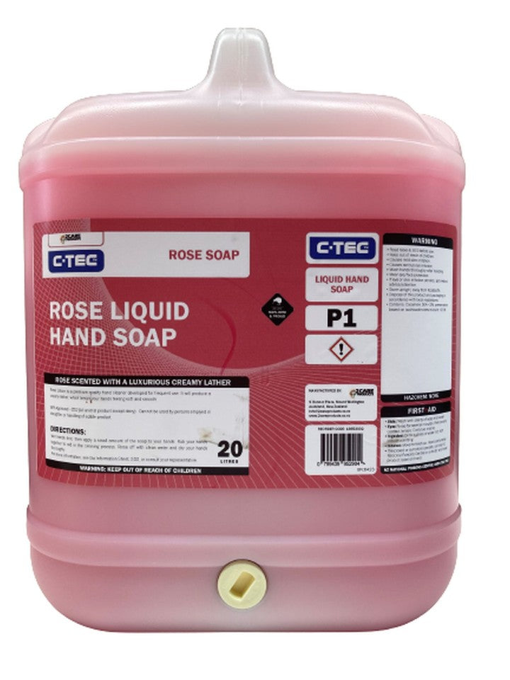 C-TEC Rose Flowing Hand Soap Liquid