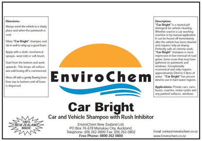 EnviroChem CAR BRIGHT – VEHICLE CLEANING SHAMPOO