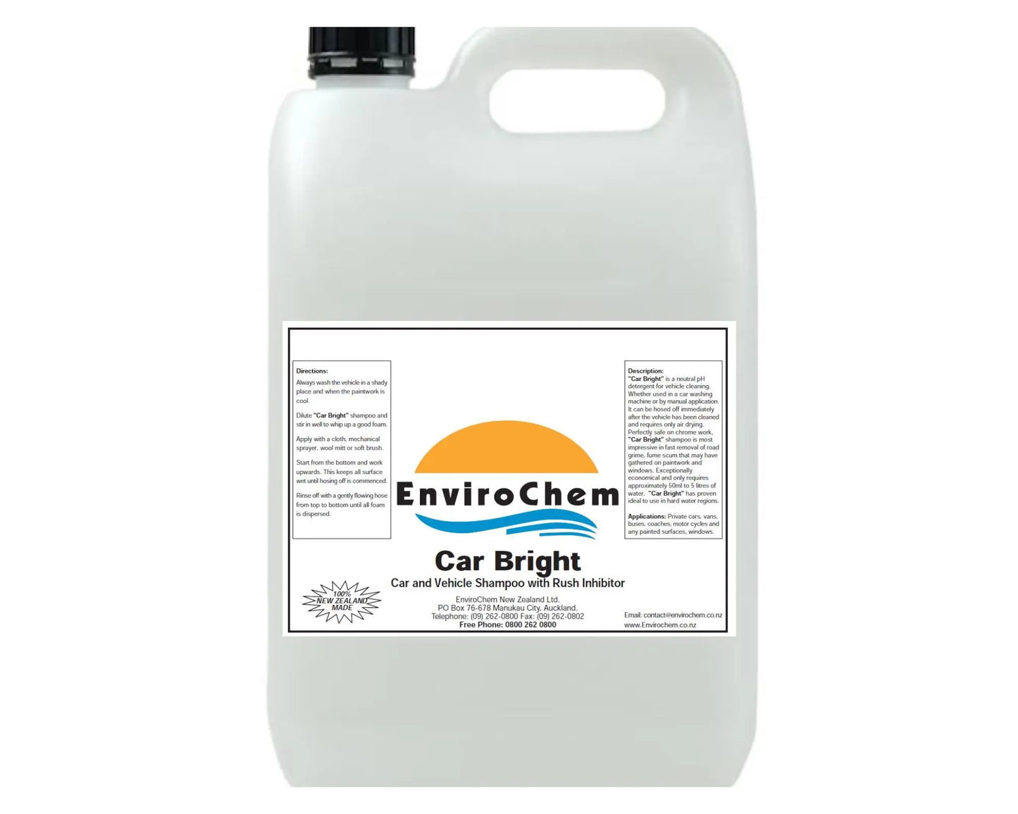 EnviroChem CAR BRIGHT – VEHICLE CLEANING SHAMPOO