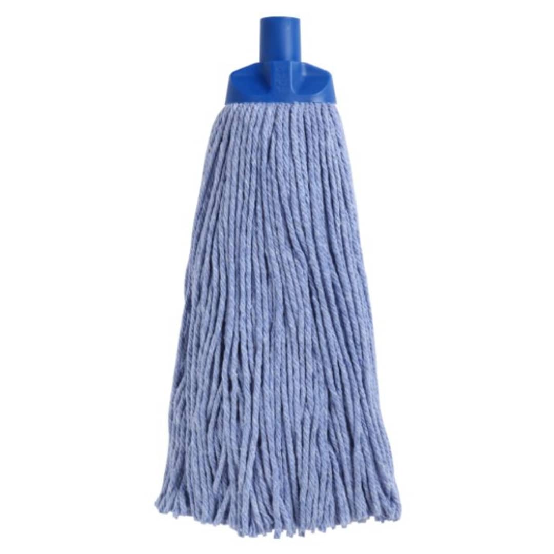 Cut Cotton Mop Head - Blue 25mm x 400g 300mm
