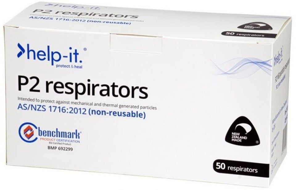 Duckbill Mask P2 Respirator Mask - Box Of 50 Masks