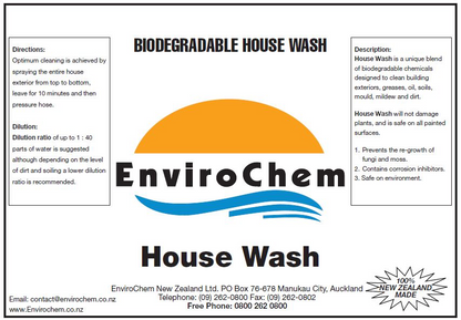 EnviroChem HOUSE WASH-BIODEGRADABLE