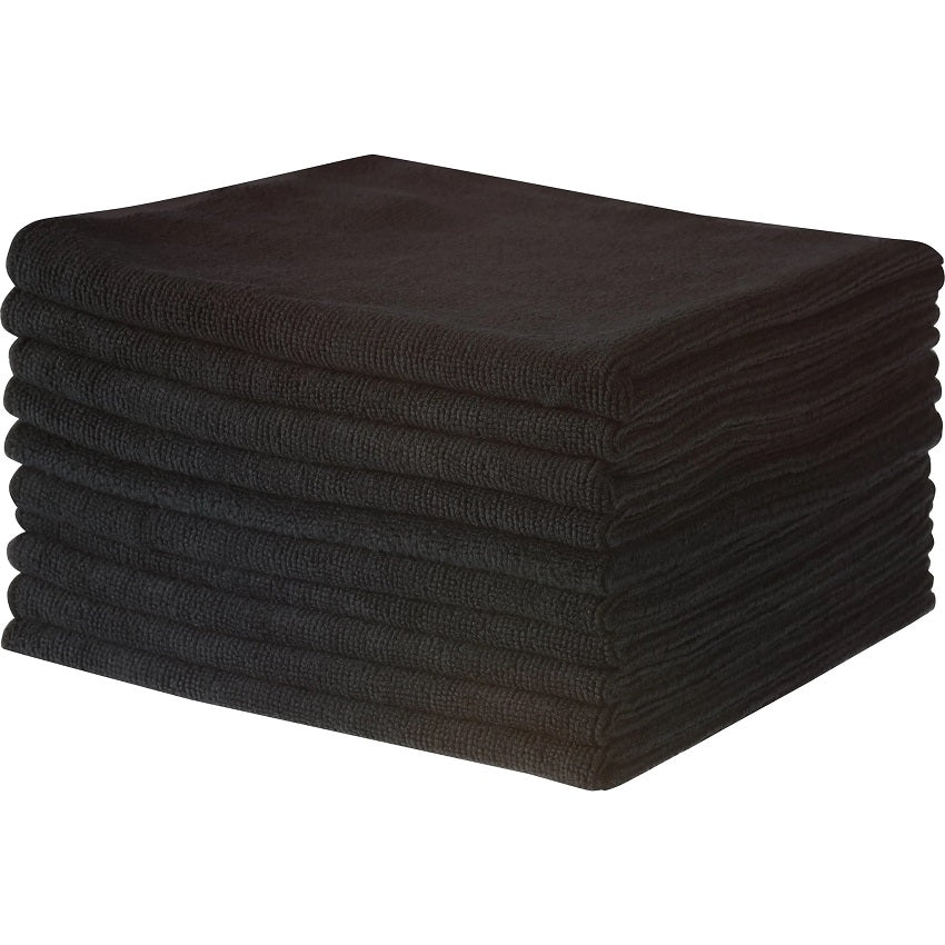 Filta Microfibre Cloth Black Pack of 10