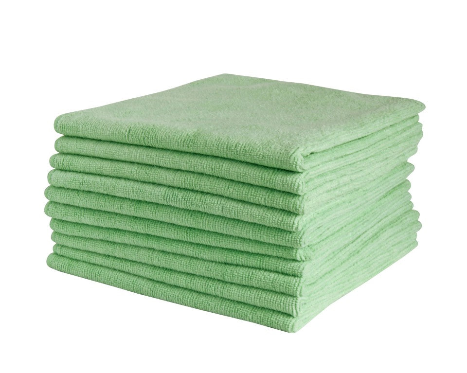 Filta Microfibre Cloth Green Pack of 10