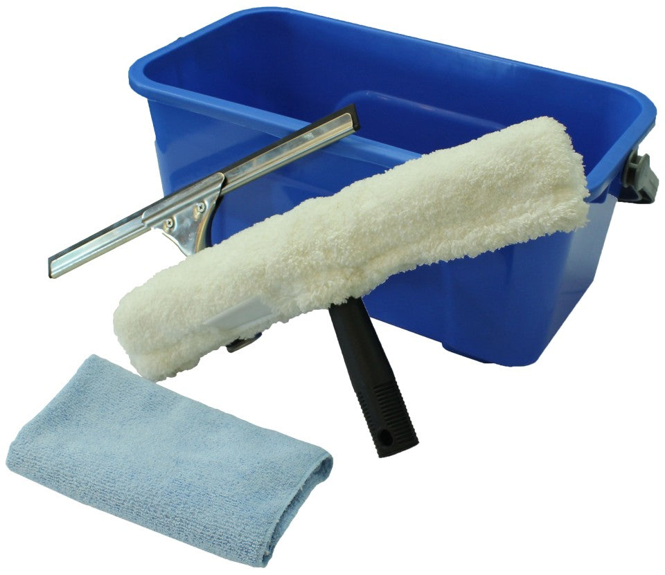 Filta Window Cleaning Kit & 12 Litre Blue Bucket