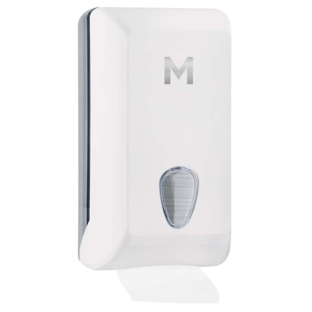 Half Slimfold Towel Dispenser - White 400 Sheet Capacity