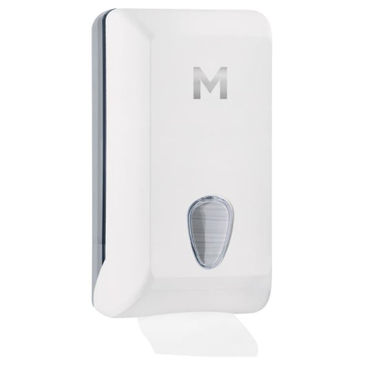 Half Slimfold Towel Dispenser - White 400 Sheet Capacity