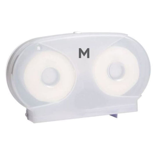 Household Toilet Roll Dispensers, White 40mm Core Size