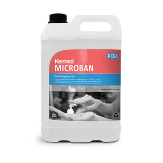 Kemsol Microban Sanitising Hand Gel 5L