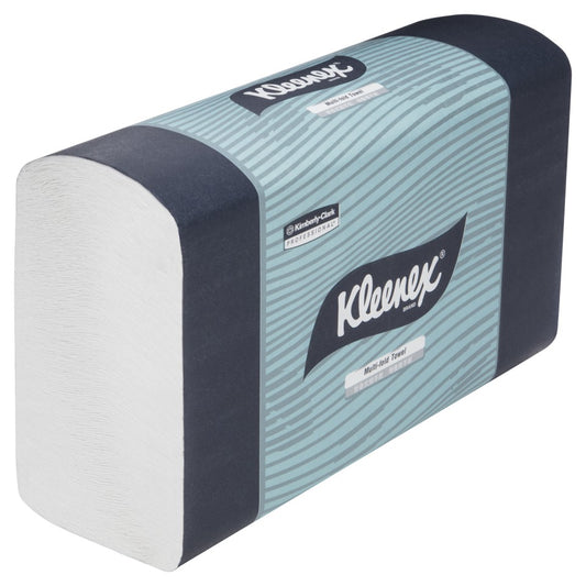 Kleenex 1890 Multifold Hand Towels 150 Sheets per Pack White - Carton of 16 Packs