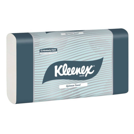 Kleenex 4456 Optimum Hand Towels 120 Sheets per Pack White Carton of 21