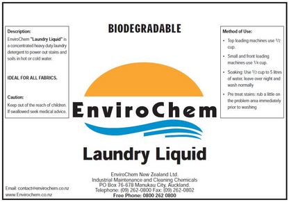 EnviroChem LAUNDRY LIQUID-BIODEGRADABLE