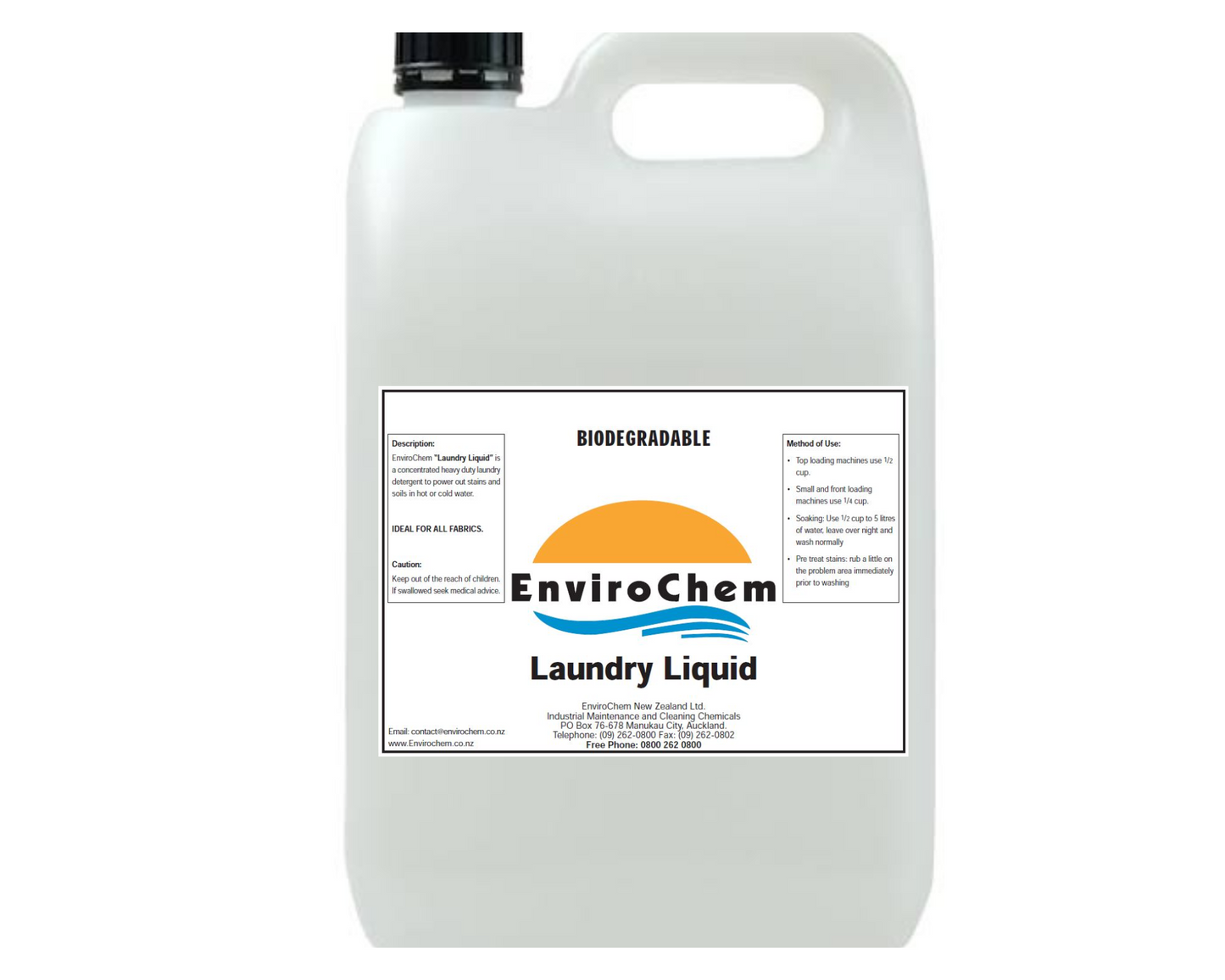 EnviroChem LAUNDRY LIQUID-BIODEGRADABLE