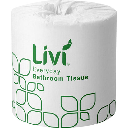 Livi Basic 7008 Toilet Tissue 2ply 400 Sheets per roll White - Carton of 48 Rolls