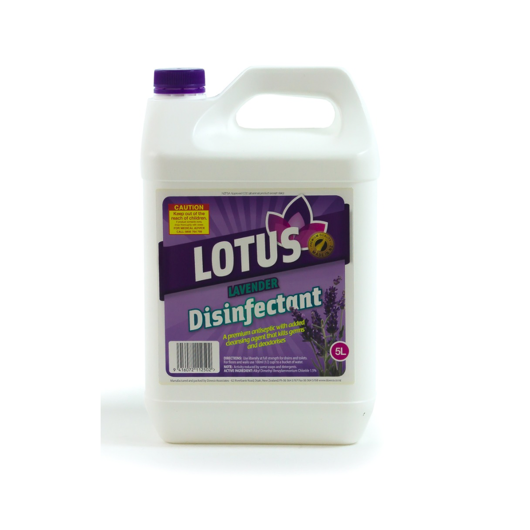 Lotus Disinfectant (Lavender) 5L