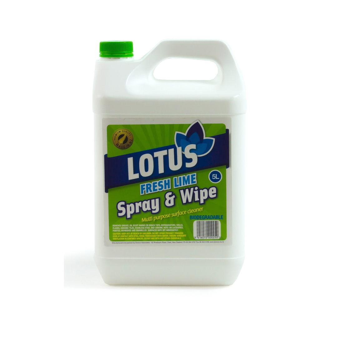 Lotus Spray & Wipe 5L