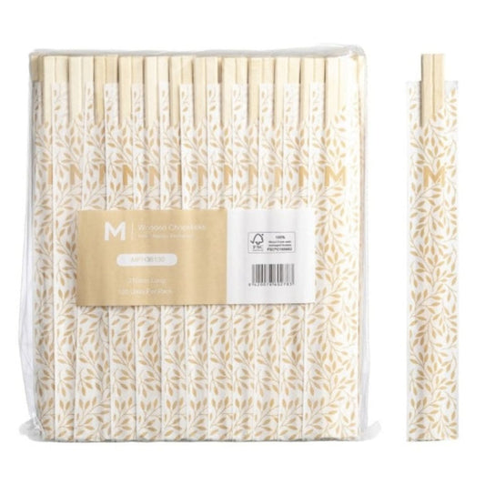 Natural wooden chopsticks 210mm long FSC 100% 2800 units per box