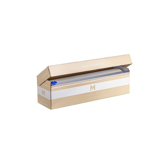 Premium white baking paper dispenser 300mm x 120m 45gsm 230C