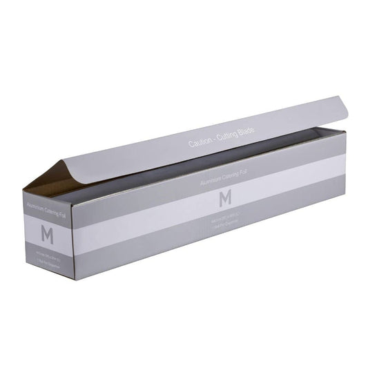 Premium silver aluminium foil dispenser 440mm x 90m 13 micron