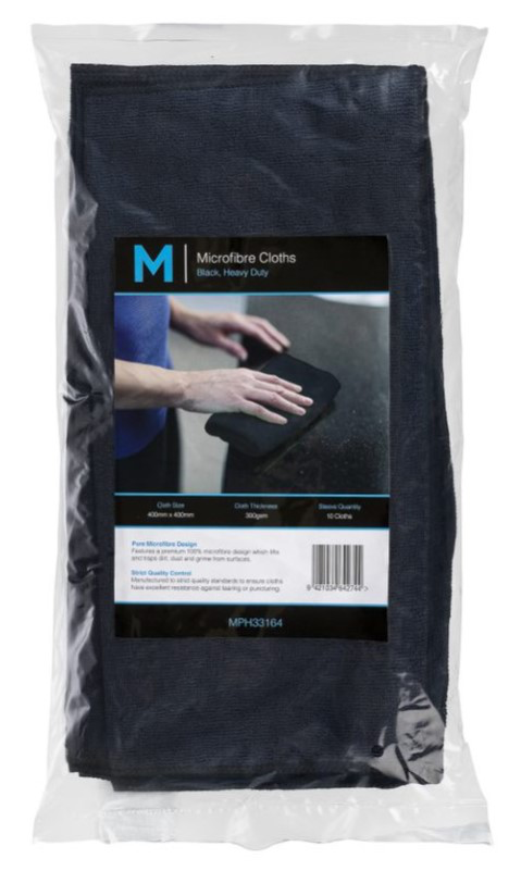 Microfibre Cloths - 400mm x 400mm, 300gsm