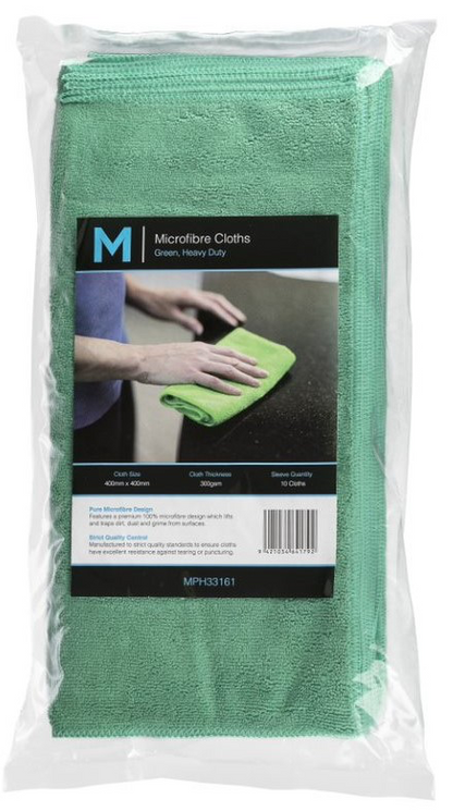 Microfibre Cloths - 400mm x 400mm, 300gsm