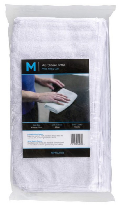 Microfibre Cloths - 400mm x 400mm, 300gsm