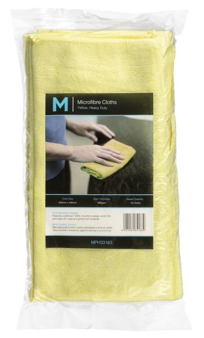 Microfibre Cloths - 400mm x 400mm, 300gsm