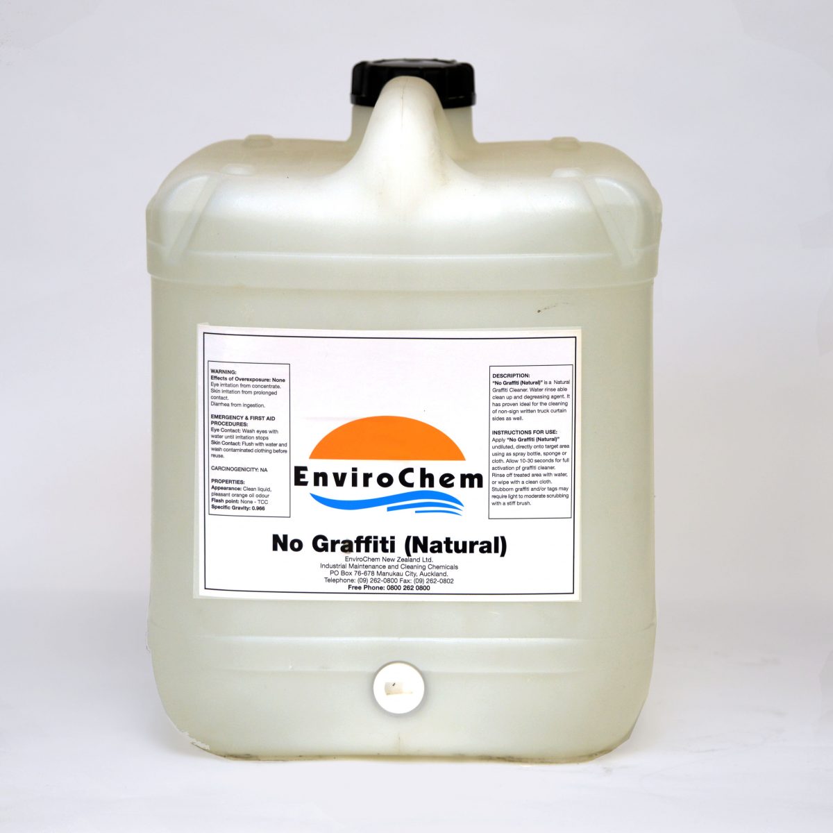 EnviroChem NO GRAFFITI NATURAL – GRAFFITI REMOVER