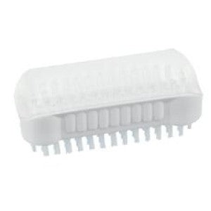 Oates Double-Sided Nail Brush - White