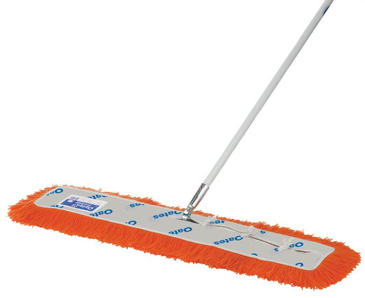 Oates Modacrylic Dust Control Mop Complete - 91cm Orange and White