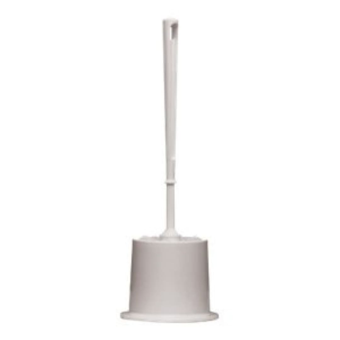 Oates Soft Grip HandyToilet Brush Set - White